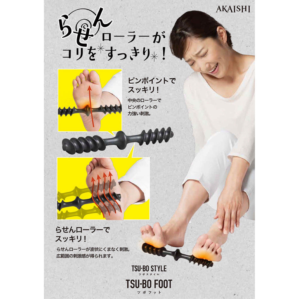 らせんローラーがコリをすっきり