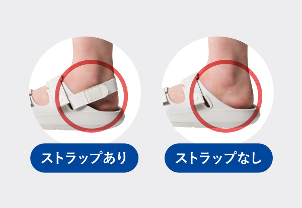 AKAISHIアーチサポートサンダル フットリリースコンフォートフィット