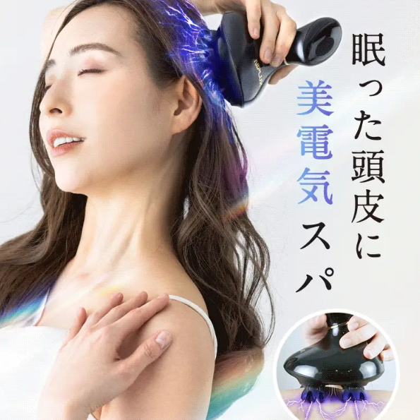 NIPLUX EMS HEAD SPA ブラック EMSヘッドマッサージャー】NIPLUX EMS HEAD SPA– ラフィネマルシェ