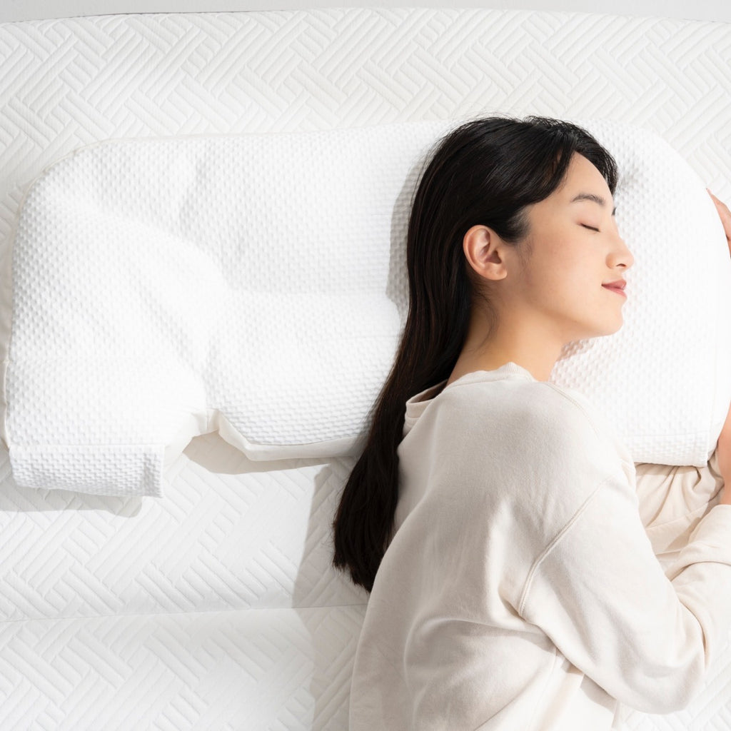 【寝返りがしやすい熟睡枕】macolom