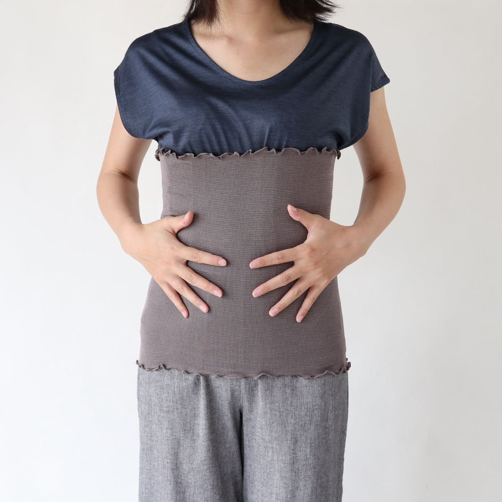 極薄2ｍｍのびのびシルク腹巻