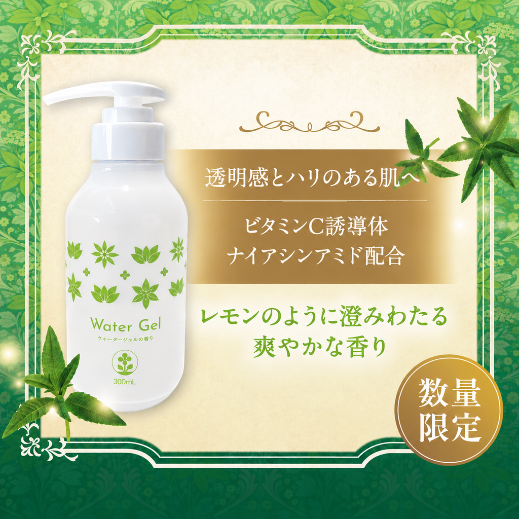 数量限定】ウォータージェル（ヴァーベナの香り）300ml– ラフィネ